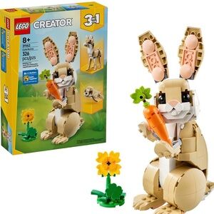 LEGO Creator Tan and White Bunny Set